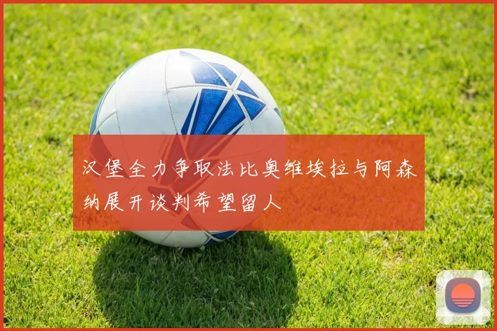 汉堡全力争取法比奥维埃拉与阿森纳展开谈判希望留人